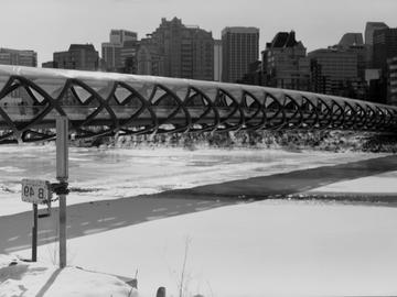 Peace Bridge in Calgary