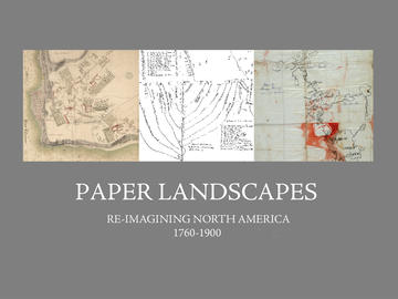 title screen for presentation of the Paper Landscaapes project
