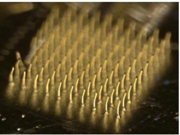 Solid Microneedle array. Published in Proc. SPIE Microfluidics, BioMEMS, and Medical Microsystems