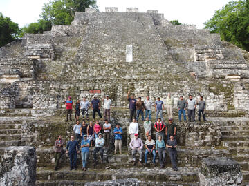 Research team, Calakmul 2022