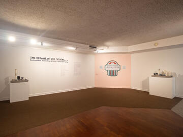 Exhibition space at the Ritter Art Gallery in Florida, USA