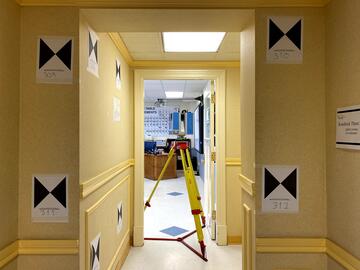 Z+F 5010X Scanner Set up to Document Old Sun