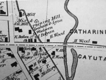 Alpine map 1874 Alpine map 1874