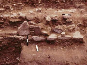 Mound 36 "Mixtec" facade Mound 36 "Mixtec" facade