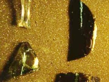 Glass artifacts Glass artifacts