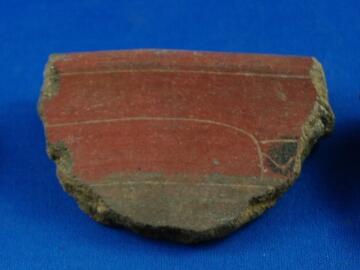 Rosales Zone Engraved sherd