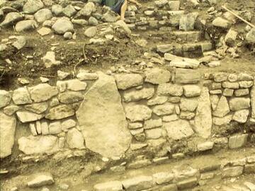 Mound 35 "Mixtec" facade Mound 35 "Mixtec" facade