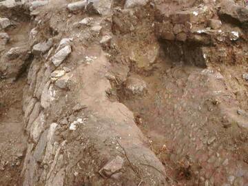 Talud/tablero facade