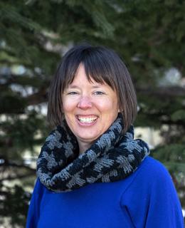 photo of Christie Hurrell smiling