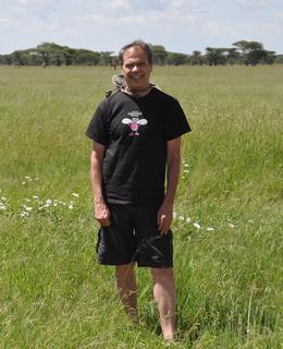 Ken at work in Tanzania