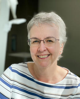 Head and shoulders picture taken in the medical school