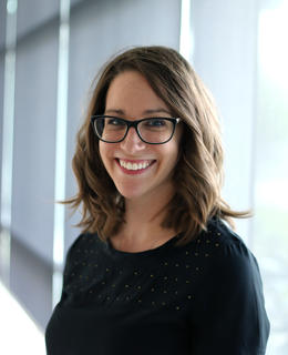 Profile image of Dr. Shannon Ruzycki. Woman with shoulder length brunette hair and wearing glasses.