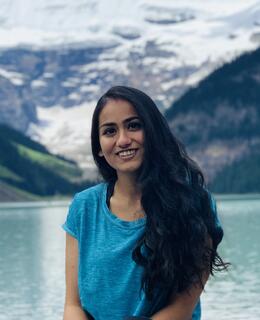 Photo of Chetna Khandelwal at Lake Louise 