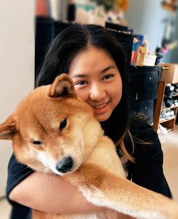 Me and my dog Heihei