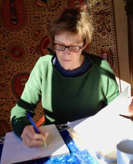 Image of Bettina at Work