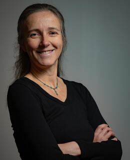 Eva Enkelmann smiling