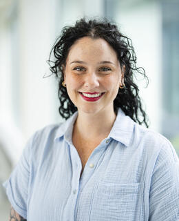 a headshot of Brianna Calomino