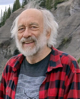 Brian Kooyman at Ram Falls, Alberta