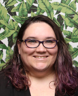 brunette with Glasses