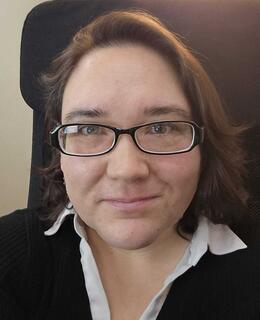 Brunette with Glasses